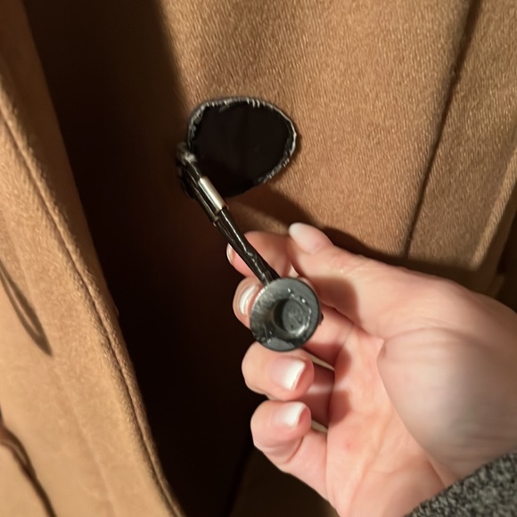 - Camel color, London Fog wool coat - Picture 4 of 6